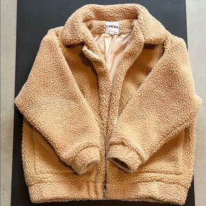 I.AM.GIA Teddy Puffer Jacket in Camel
